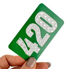 Grinder karta Green Card 420 - Drvička