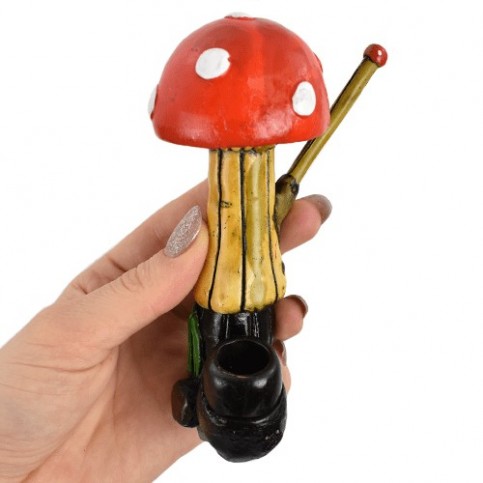 Šluková fajka hand made Muchotrávka