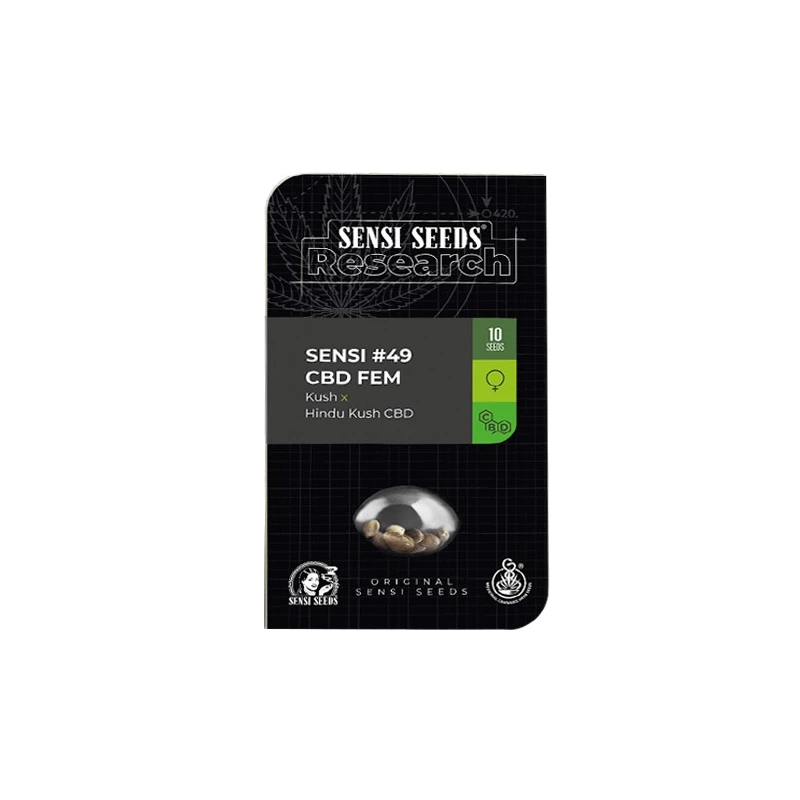 Hindu Kush CBD / Sensi No.49 CBD Feminizované (3 semienka)