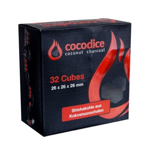 Kokosové uhlie do vodnej fajky Cocodice C26 - 0,5 kg