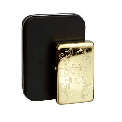 Benzínový zapaľovač Don Marco Gold