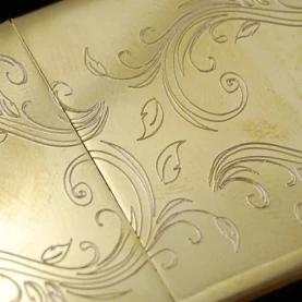 Benzínový zapaľovač Don Marco Gold