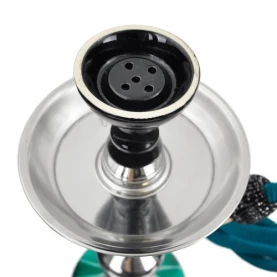 Vodná fajka Aladin Roy 45 cm - Turquoise