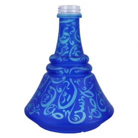 Vodná fajka Aladin Roy 65 cm - Blue-Turquoise
