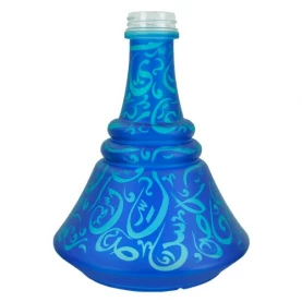 Vodná fajka Aladin Roy 65 cm - Turquoise
