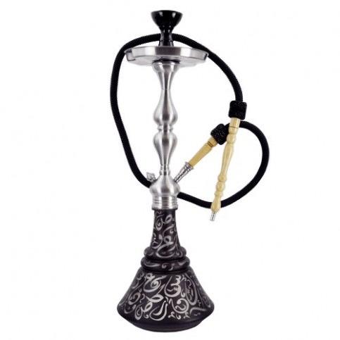 Vodná fajka Aladin Roy 65 cm - Black
