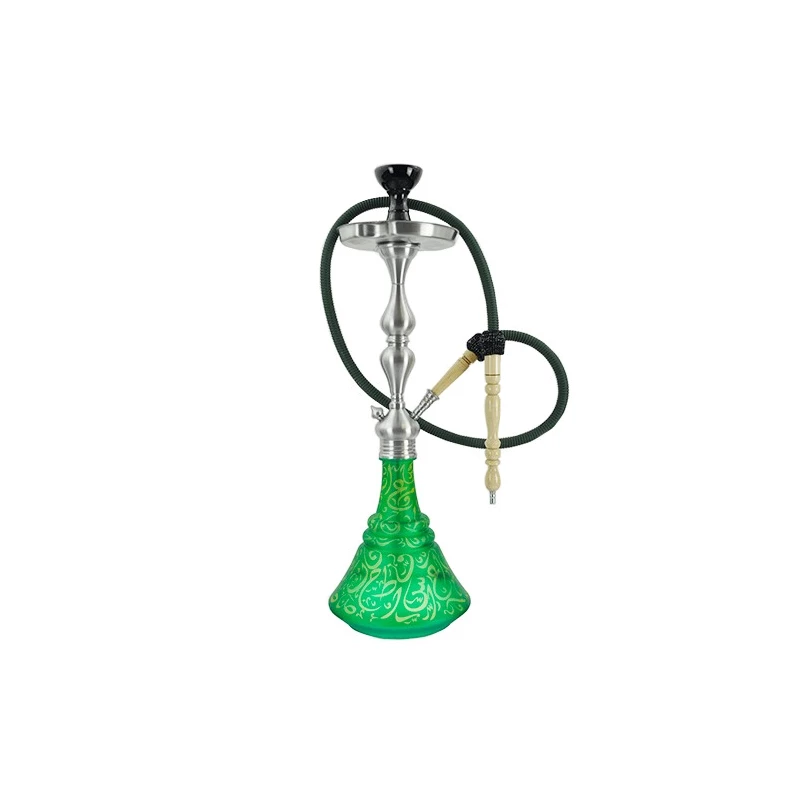 Vodná fajka Aladin Roy 65 cm - Green