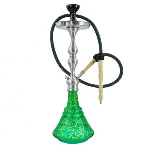 Vodná fajka Aladin Roy 65 cm - Green