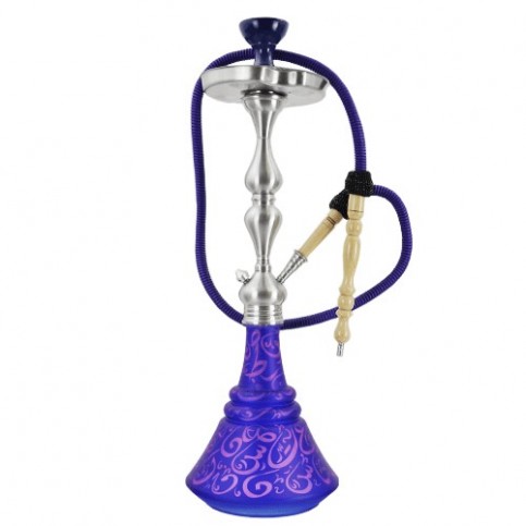 Vodná fajka Aladin Roy 65 cm - Purple-Pink