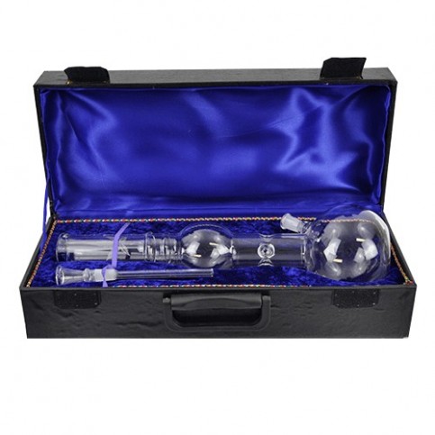 Bong v kufríku Black Leaf 39 cm - bong v kufríku