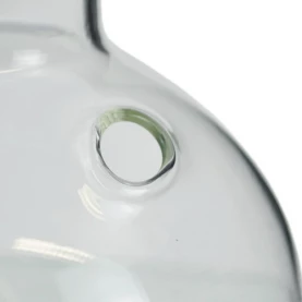 Bong v kufríku Black Leaf 39 cm - detail turba