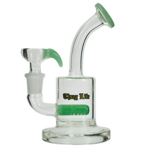 Bong Thug Life Anhinga 15 cm - Green - pohľad zboku