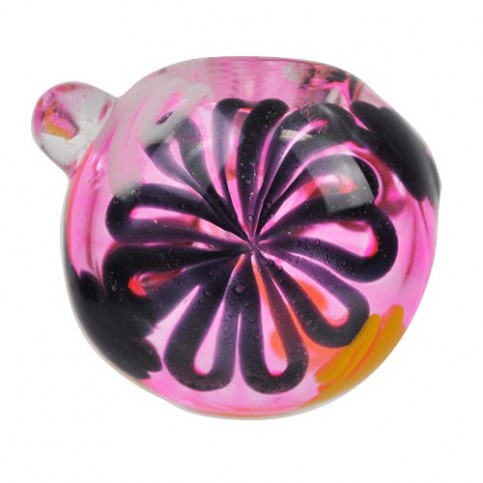 Sklenená fajka Pyrex Pink Loly Ružová