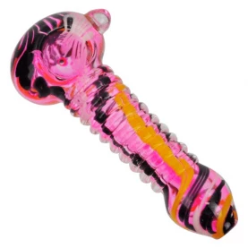 Sklenená fajka Pyrex Pink Loly Ružová