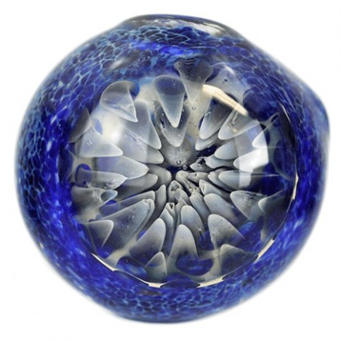 Sklenená fajka Pyrex American Blue Modrá