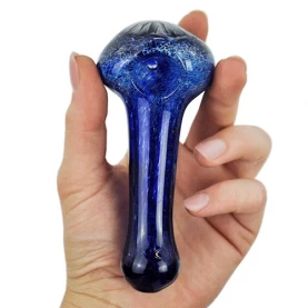 Sklenená fajka Pyrex American Blue Modrá