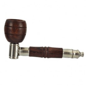 Fajka šlukovka drevo-kov