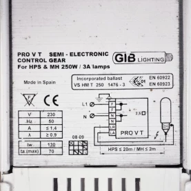 Predštartér na žiarovky 400W