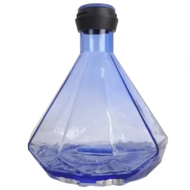 Vodná fajka Amy Deluxe Diamond Blue L