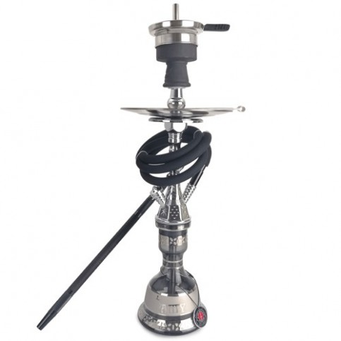 Vodná fajka Amy Deluxe Mini Harfi Gray 50 cm