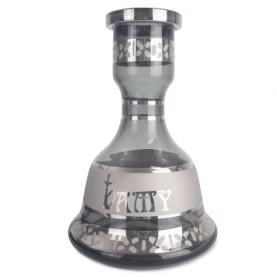 Vodná fajka Amy Deluxe Mini Harfi Gray 50 cm