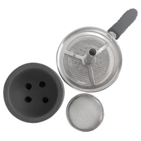 Vodná fajka Amy Deluxe Mini Harfi Gray 50 cm