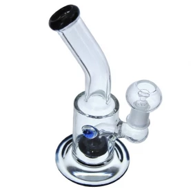 Sklenený Bong OIL Dabbing difúzerom Black