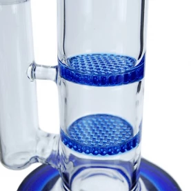 Sklenené bongo Honey Comb 33 cm