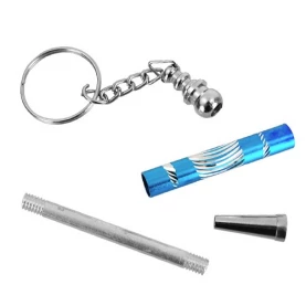 Snuff rúrka kľúčenka pero