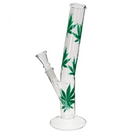 Bong – Glass Hangover Cannabis Leaf 24 cm