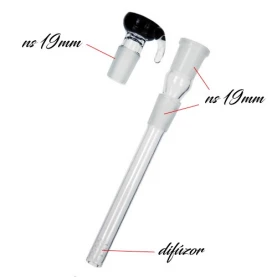 Sklenený Bong Grace Glass Dragon 32 cm