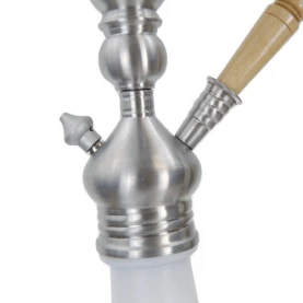 Vodná fajka Aladin ROY 21 - Biela 63 cm