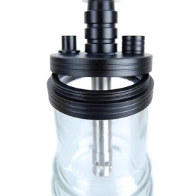 Vodná fajka INVI Nano Ultra Kompakt Čierna 20 cm