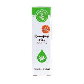 Konopný olej CBD 10% Zelená Zem