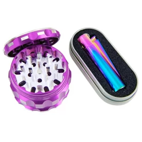 Grinder Set Chameleon Star: Drvička Star Compact + Kovový Clipper Chameleon