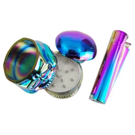 Grinder Set Chameleon Skull: Drvička Skull Chameleon + Kovový Clipper Chameleon