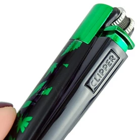 Grinder Set Smoke: Drvička Smoke + Kovový Clipper Leaf