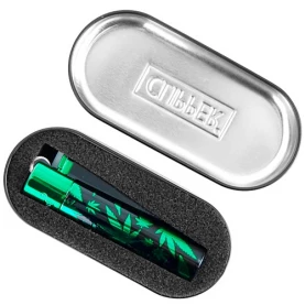 Grinder Set Smoke: Drvička Smoke + Kovový Clipper Leaf