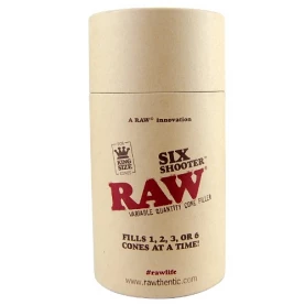 RAW Six Shooter - Plnič dutiniek a predrolovaných bluntov