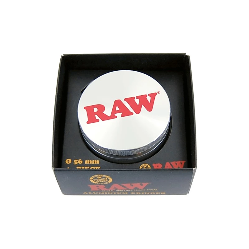 Grinder Drvička RAW Silver 4 dielna