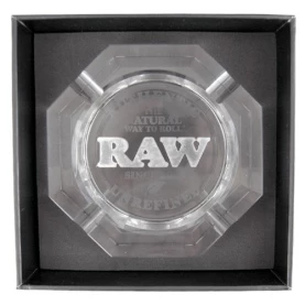 Krištáľový popolník RAW Glass