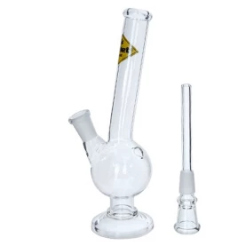 Sklenené bongo Black Kobra mini guľa 21 cm