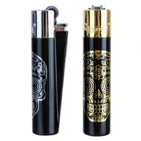 Steel Clipper Metal Mexican Skull