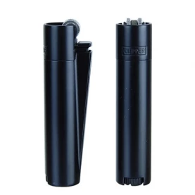 Zapaľovač Clipper Metal Black Mat