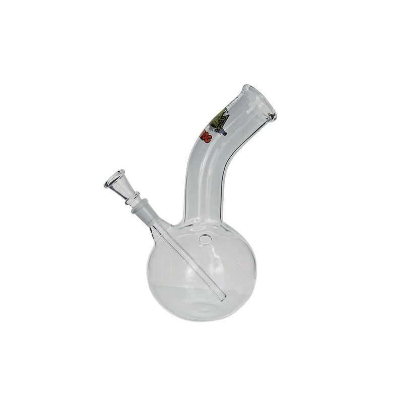 Sklenený bong Boxed Frog 23 cm - pohľad zboku