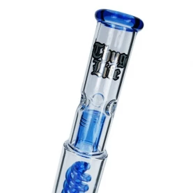 Sklenený Bong Thug Life 35 cm blue