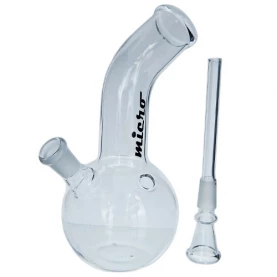 Sklenený Bong Micro 18 cm - bongo a downpipe
