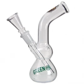 Set sklenené bongo, zapaľovač, drvička, papieriky, filtre, sitká Greenline 2