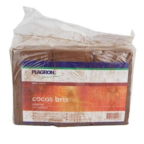 Kokosový substrát dehydrovaný - kokosové tehličky