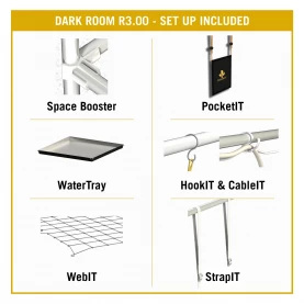 GROW BOX Secret Jardin Dark Room 120 x 120 x 200 cm